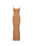 Main View - Click To Enlarge - SKIMS - ‘SOFT LOUNGE’ SHIMMER LONG SLIP DRESS