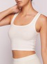 Detail View - Click To Enlarge - SKIMS - ‘SOFT LOUNGE’ COTTON RIB TANK — PACK OF 3