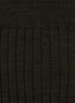 Detail View - Click To Enlarge - PANTHERELLA - ‘LABURNUM’ 5X3 RIB MERINO WOOL LONG ANKLET SOCKS
