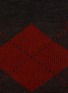 Detail View - Click To Enlarge - PANTHERELLA - ‘ABDALE’ ARGYLE MOTIF MERINO WOOL BLEND ANKLET SOCKS
