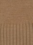 Detail View - Click To Enlarge - PANTHERELLA - ‘LABURNUM’ 5X3 RIB MERINO WOOL LONG ANKLET SOCKS