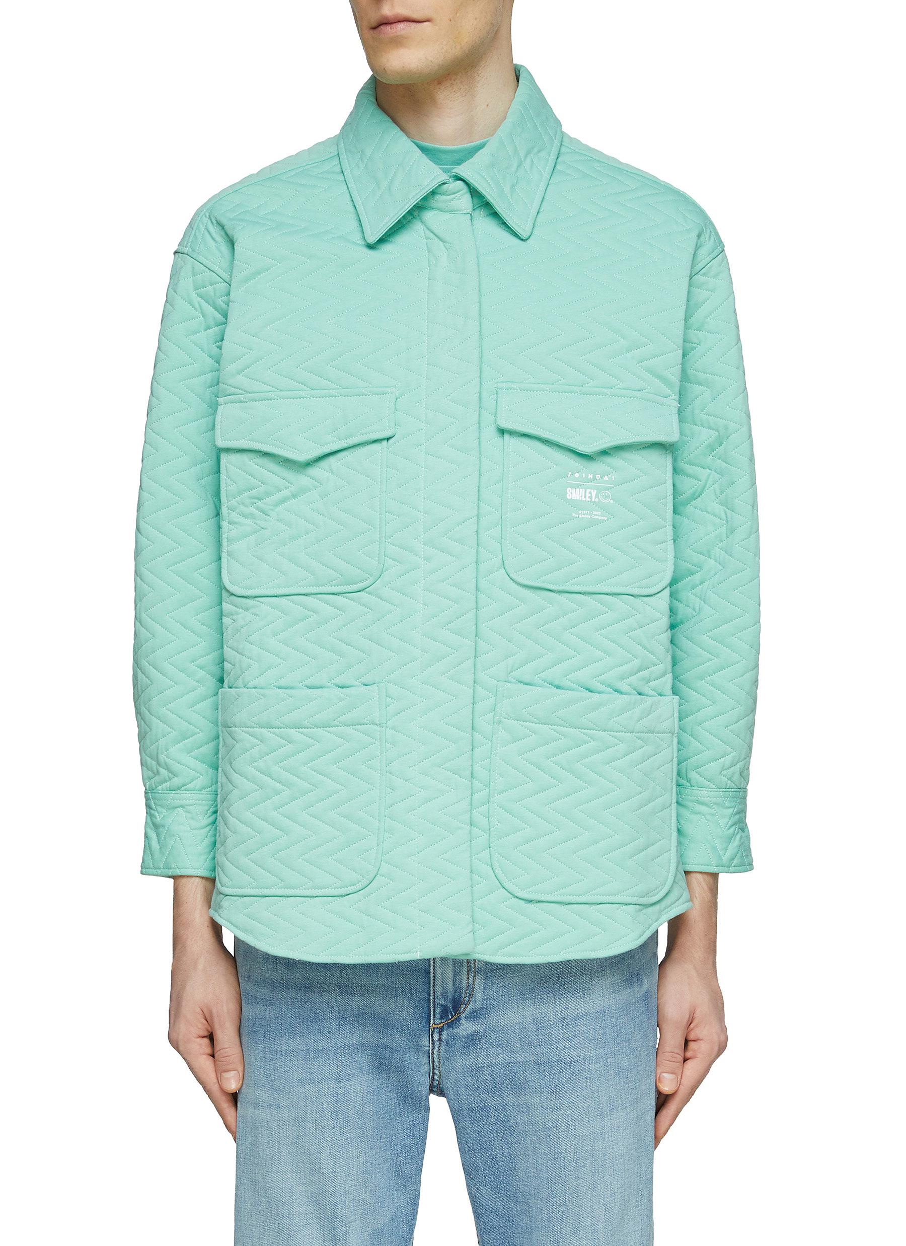 JOSHUA'S DAISY PATCH FOUR POCKET QUILTED JACKET