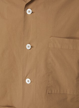  - BARENA - Cotton Blend Boxy Short Sleeve Shirt