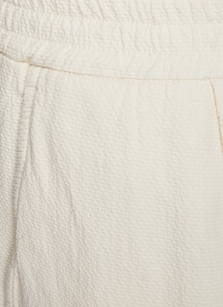  - BARENA - Textured Cotton Cropped Cargo Pants