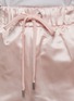  - SA SU PHI - Drawstring Waist Silk Duchesse Shorts