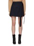 Main View - Click To Enlarge - SA SU PHI - Tie Waist Wool Mini Skirt