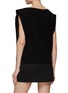 Back View - Click To Enlarge - SA SU PHI - Boat Neck Cap Sleeve Knit Top