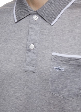  - PAUL & SHARK - Contrast Trim Cotton Polo Shirt
