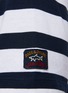  - PAUL & SHARK - Striped Cotton Pocket Crewneck T-Shirt