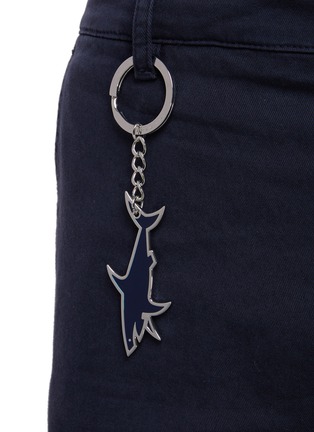  - PAUL & SHARK - Shark Key Chain Cotton Blend Cargo Shorts