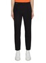 Main View - Click To Enlarge - PAUL & SHARK - Elasticated Waist Pleated Cropped Slim Pants