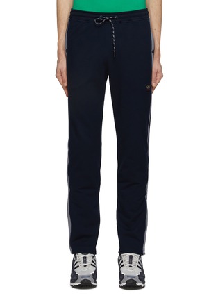 Main View - Click To Enlarge - PAUL & SHARK - Contrast Side Stripe Drawstring Jogger Pants