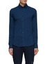 Main View - Click To Enlarge - PAUL & SHARK - Wide Collar Cotton Jersey Shirt