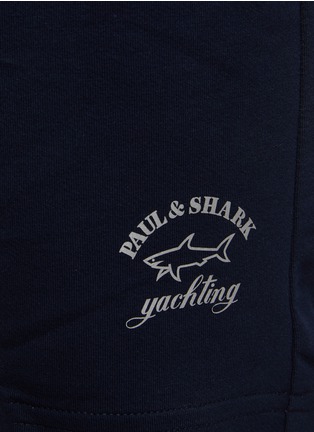  - PAUL & SHARK - Drawstring Cotton Logo Shorts
