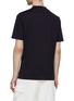 Back View - Click To Enlarge - BRUNELLO CUCINELLI - Logo Embroidery Crewneck Cotton T-Shirt