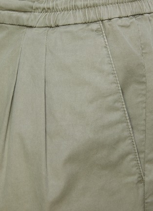  - BRUNELLO CUCINELLI - Drawstring Waist Pleated Bermuda Shorts