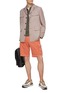 Figure View - Click To Enlarge - BRUNELLO CUCINELLI - Flat Front Cotton Cargo Shorts