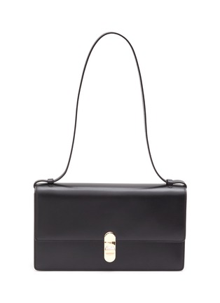 Main View - Click To Enlarge - THE ROW - ‘Clea’ Calfskin Leather Flapped Shoulder Bag