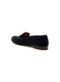  - STUBBS & WOOTTON - ‘BOOGIE’ EMBROIDERY FLAT VELVET LOAFERS