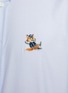  - MAISON KITSUNÉ - Dressed Fox Patch Cotton Oxford Shirt