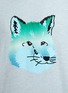  - MAISON KITSUNÉ - Vibrant Fox Head Print Cotton Crewneck T-Shirt
