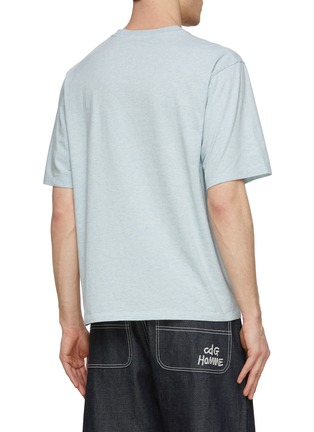 Back View - Click To Enlarge - MAISON KITSUNÉ - Vibrant Fox Head Print Cotton Crewneck T-Shirt