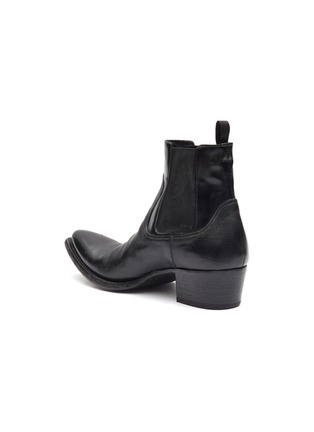  - PRADA - Leather Cowboy Chelsea Boots