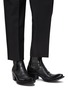 Figure View - Click To Enlarge - PRADA - Leather Cowboy Chelsea Boots