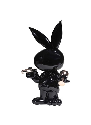 Main View - Click To Enlarge - ZCWO - x Playboy #4 Bunny Sculpture — Black