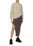 Figure View - Click To Enlarge - ACNE STUDIOS - OVERSIZE CRYSTAL EMBELLISHED DISTRESS DETAIL KNIT SWEATER