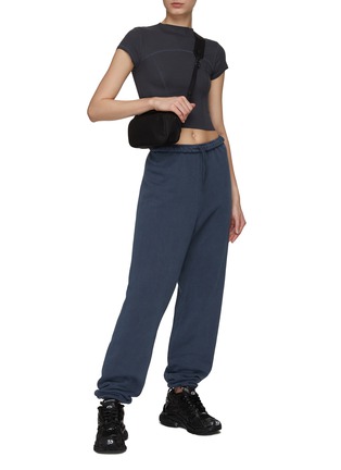 Figure View - Click To Enlarge - JOAH BROWN - OVERSIZED FRENCH TERRY JOGGER PANTS