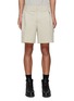 Main View - Click To Enlarge - SOLID HOMME - Flat Front Elasticated Waist Shorts