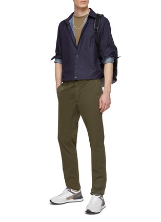 Figure View - Click To Enlarge - THEORY - ‘Irving’ Classic Cotton Blend Shirt