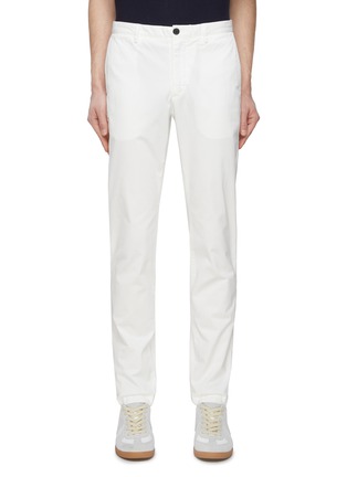 Main View - Click To Enlarge - THEORY - ‘Zaine’ Ribbed Cuff Cotton Blend Pants