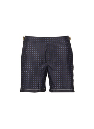 Main View - Click To Enlarge - ORLEBAR BROWN - ‘Bulldog’ Cravat Print All Over Swim Shorts