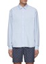 Main View - Click To Enlarge - ORLEBAR BROWN - ‘Grasmoor’ Long Sleeve Cotton Boxy Shirt