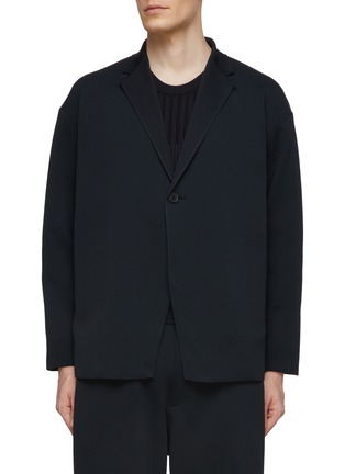 Main View - Click To Enlarge - CFCL - ‘Milan’ Single Breasted Notch Lapel Unlined Knit Blazer
