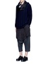 Figure View - Click To Enlarge - ZIGGY CHEN - Stripe baby cashmere sweater