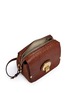 Detail View - Click To Enlarge - CHLOÉ - 'Indy' croc embossed leather camera bag