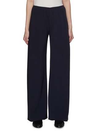 Main View - Click To Enlarge - THE ROW - ‘GALA’ HIGH RISE ELASTICATED WAIST WIDE LEG PANTS