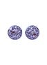 Main View - Click To Enlarge - MING SONG HAUTE JOAILLERIE - ‘SPECIAL BESPOKE’ 14K COLOURED GOLD TOURMALINE AMETHYST EARRINGS