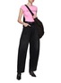 Figure View - Click To Enlarge - DARKPARK - ‘Audrey’ High Rise Washed Balloon Jeans
