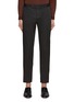 Main View - Click To Enlarge - PT TORINO - Flat Front Cropped Leg Cotton Blend Chinos