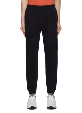 Main View - Click To Enlarge - SUNSPEL - Elasticated Waist Cotton Loopback Jogger Pants