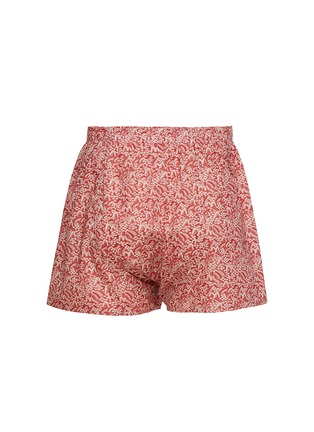 Figure View - Click To Enlarge - SUNSPEL - x Liberty Japanese Floral Print Cotton Boxer Shorts
