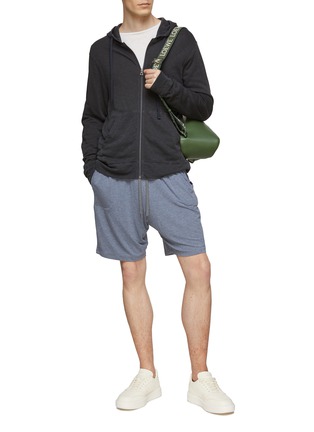 Figure View - Click To Enlarge - DEREK ROSE - Modal Blend Lounge Shorts