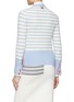 Back View - Click To Enlarge - THOM BROWNE  - Striped Knit V-Neck Cardigan