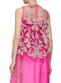 Back View - Click To Enlarge - BIYAN - Floral Cord Embroidery Sheer Tulle Top