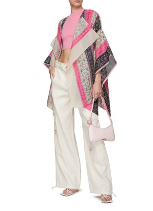 Figure View - Click To Enlarge - BIYAN - Beaded Embroidery Cape Jacket