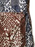  - BIYAN - Ethnic Print Silk Shirt Dress